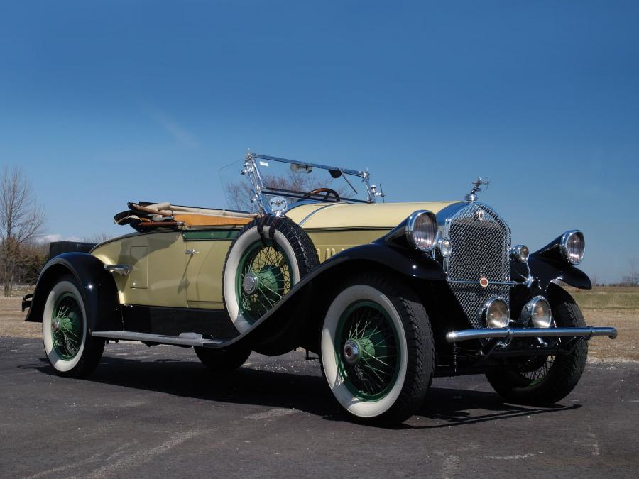  Pierce-Arrow Model 81 Rumbleseat Roadster 1928 года  (фото 17 из 18)
